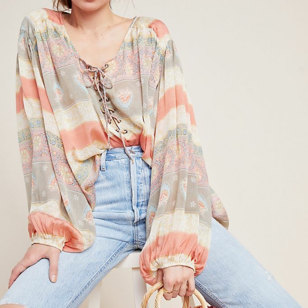 Mes Demoiselles Peasant Blouse